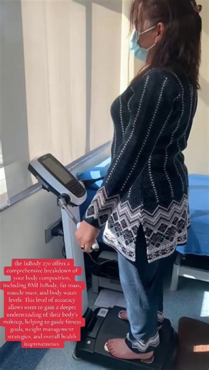the InBody 270 offers a comprehensive breakdown of your body composition, including BMI InBody, fat mass, muscle mass, and body water levels. This level of accuracy allows users to gain a deeper understanding of their body’s makeup, helping to guide fitness goals, weight management strategies, and overall health improvements. #metabolicsyndrome #overweight