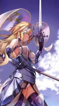 Kisah Legenda Jeanne D.Arc gadis suci. karakter dari anime Fate Apocrypha #anime