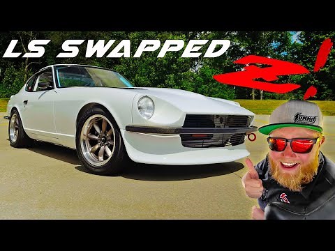 A Vintage Datsun 240Z + LS2 V8 Power = One Grin-Inducing Drive