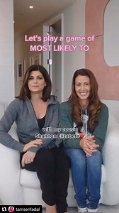 Who would watch a reality show of @tamsenfadal and I? Regarding the cult question, I mean, I did grow up in Waco! 😂 | Shannon Elizabeth