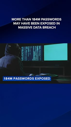 55K views · 176 reactions | More than 184 million passwords may have been exposed in a massive data breach, impacting everything from Apple to Google. | 6abc Action News | Facebook