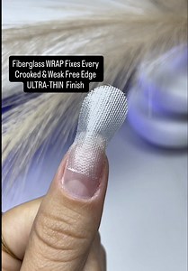 Create Strong, Balanced Nails with Fiberglass Wrap