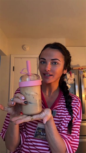 Nespresso sippy cup review — cute pink cup from Nespresso