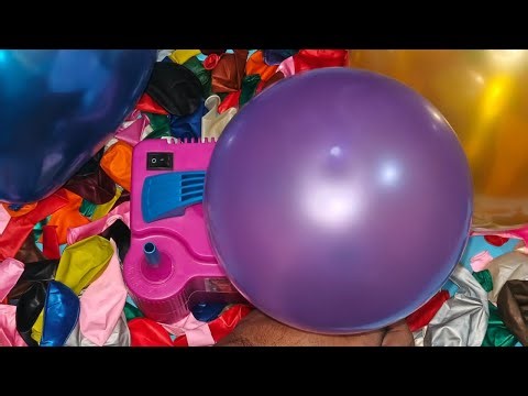 Most Satisfying ASMR Balloons Ever 🎈 | Relaxing Blow & Pop Sounds
