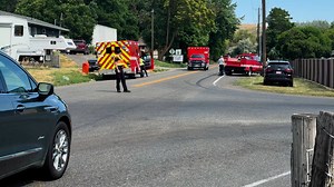 72K views · 282 reactions | Update: Traffic is moving again on Lapwai Rd. LFD medics took one person to the hospital, but did not use emergency lights or sirens, suggesting the injury was not life-threatening. Traffic is stopped at the corner of Gun Club Rd and Lapwai Rd. Early reports say an 11-year-old was struck by a vehicle. Lapwai Rd is currently closed at this spot. | LC Valley News | Facebook
