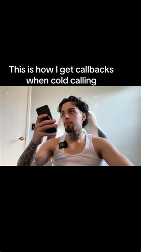 SWRV on Instagram: "My callbacks have increased doing this📈💪 #coldcalling #patterninterrupt #sales #foryou"