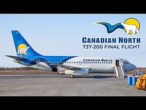 The final Canadian North 737-200 flight