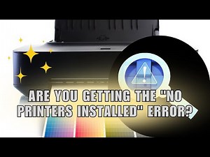 SOLVED! How to Fix "No Printers Installed" Error in MS Word, Excel, and PowerPoint on Windows 11