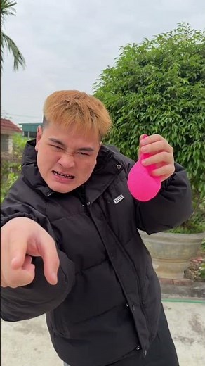Blowing up balloons with your butt