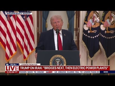 Trump threatens expanded strikes on Iran: "Bridges next, then electric power plants"