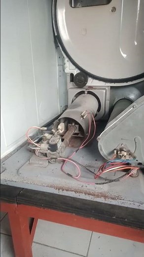 gas dryer no heating, replace igniter and thermostat