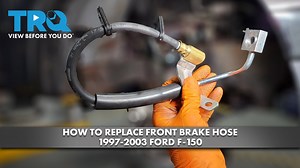 How to Replace Front Brake Hose 1997-2003 Ford F-150