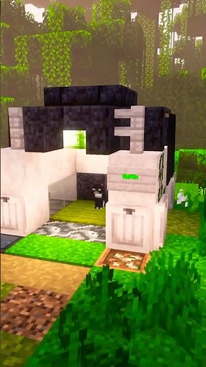 How To Build Tuxedo Cat's Home #minecraft #howto #tutorial