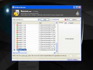 Recuva شرح وتحميل برنامج أعادة المحذوفات