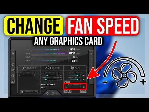How To Change Fan Speed ANY Graphics Card with MSI Afterburner (2026)