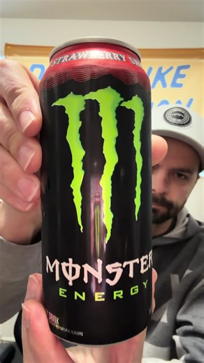 Mister Strawberry Monster Energy Drink Review