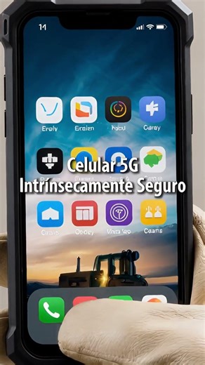 Celular 5G ATEX Vozell para zonas Criticas
