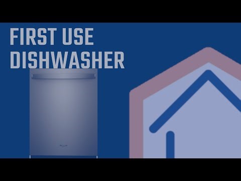 First Use Dishwasher