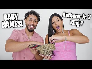 PICKING OUR BABY'S NAME OUT OF A HAT!!