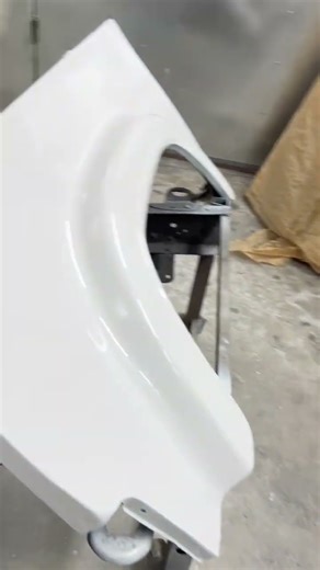 Dodge d300 is finished with paint