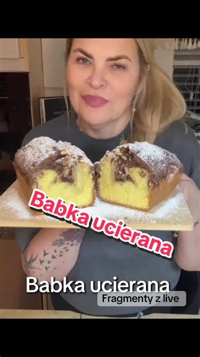 Babka ucierana Babka piaskowa 250g mąki pszennej tortowej 70g mąki ziemniaczanej 5 jajek 220g masła 200g cukru 1.5 łyżeczki proszku do pieczenie wanilia 4 łyżki mleka Szczypta soli Dodatkowo 2 łyżeczki kakao i 1 łyżka mleka Masło ucieramy z wanilią i solą oraz cukrem na puch, dodajemy po 1 źółtku. Białka ubijamy na sztywno. Dodajemy mąki i proszek do masy maślanej, dodajemy mleko. Na końcu łączymy z pianą. Wszystko bardzo delikatnie mieszamy. Odkładamy 4 łyżki ciasta, dodajemy kakao i mleko, mie