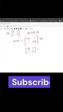 Matrix GATE Problem Mathematical Physics #science #education #tamil #exam #gate #maths
