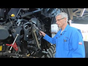 How to run the packer stuffer on a New Holland 340 baler