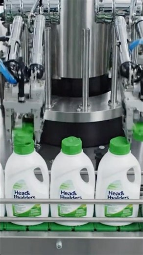 🧴 How Head & Shoulders Shampoo Is Made | Modern Shampoo FACTORY#short #shortvideo #fashion #food