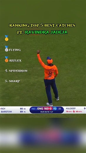 Jadeja Iconic Catches 🔥🥵 #shorts #cricket