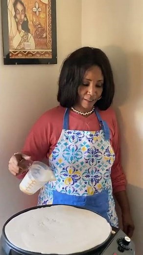 Faytinga - Making my own "injera"