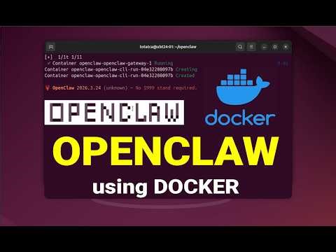 How to Install and Setup OpenClaw with Docker on Linux