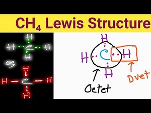 CH4 Lewis Structure ||Lewis Dot Structure for CH4 ||Lewis Structure of CH4 ||Methane Lewis Structure