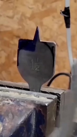 How to Destroy A Spade Bit Part 1 ⧸⧸ Woodworking #diy #woodworking #maker #carpentry #woodworker | BChase Fowler