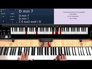 Silent Night (by The Temptations) - Piano Tutorial