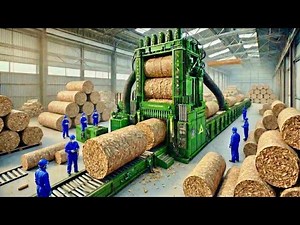 Inside a Modern Wood Pellet Factory – How Wood Waste Becomes a Premium Product (Full Process)