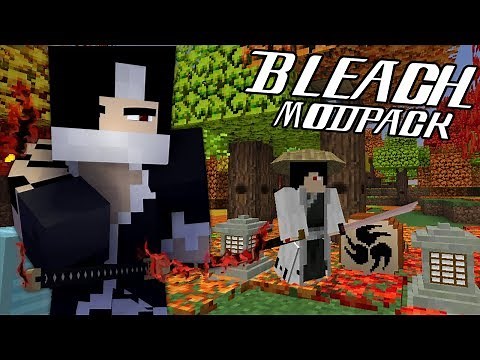 YOUR CAPTAIN COMMANDER! || The Bleach Modpack Episode 1 (Minecraft Bleach Mod)