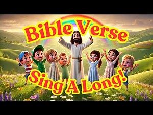 🎶✨ "Rejoice in the Lord Always" – A Joyful Animated Singalong for Kids! 🌟 | Kids Christian Song |