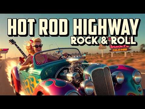 Hot Rod Highway Rock & Roll 🔥 50s Rockabilly | Classic Cars, Rebel Energy & Retro Speed