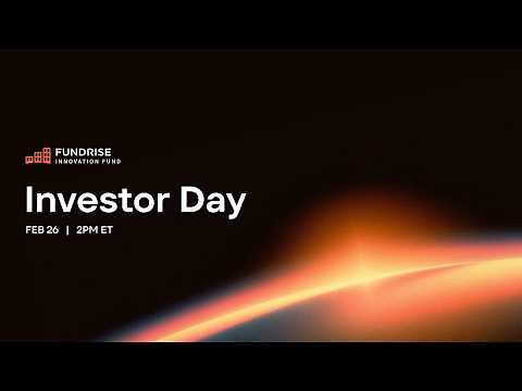 Fundrise Innovation Fund (VCX) | Investor Day 2026