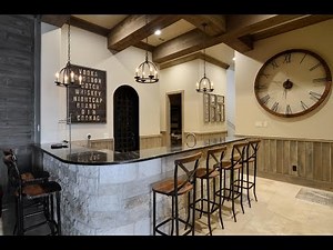 Rustic Wrought Iron Bar Stools