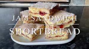 How to make classic jam filled shortbread