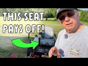This Suspension Seat TRANSFORMED My Mower – Absolutely AMAZING!