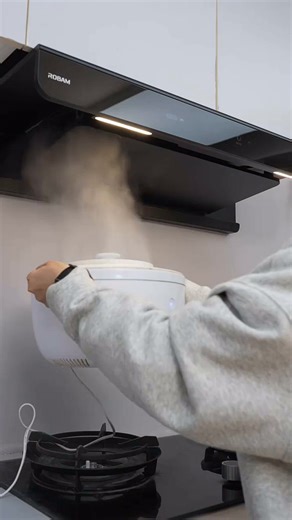 老板双子星E2P油烟机打造无烟开放厨房 1151149549