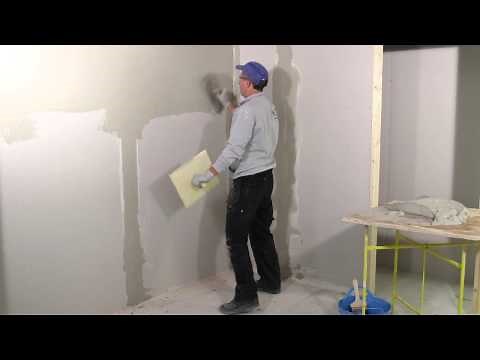How to apply Thistle DuraFinish - a hardwearing plaster | British Gypsum