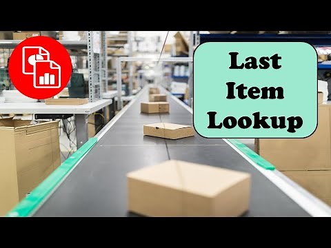 Lookup the Last Value in Excel [XLOOKUP & INDEX / MATCH]