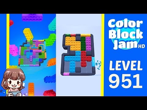 Color Block Jam Level 951 Solution Walkthrough