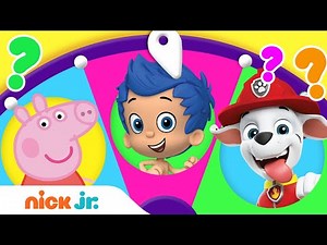 Adventures w/ PAW Patrol, Peppa Pig & Bubble Guppies! 🤩 Spin the Wheel Ep. 28 | Nick Jr.