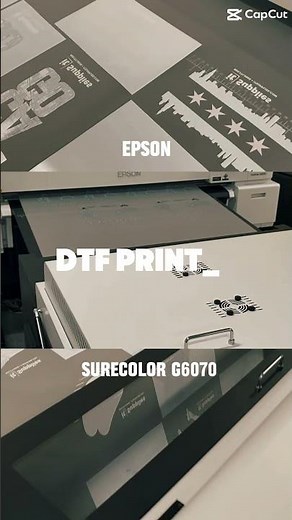 EPSON SureColor G6070 DTF Printer & Shaker Combo - In Action!