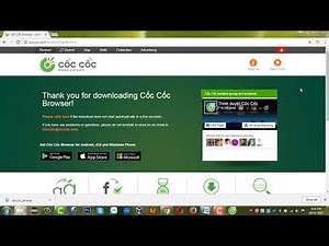 CocCoc Browser How To Setup
