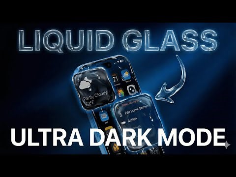 Ultra Dark Mode + Liquid Glass on iPhone?! Here’s How to Turn It On!